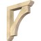 Ekena Millwork Westlake Slat Rough Sawn Bracket w/ Offset Brace, Douglas Fir, 6"W x 30"D x 34"H BKT0604X30X34WTL06RDF - alternate 1